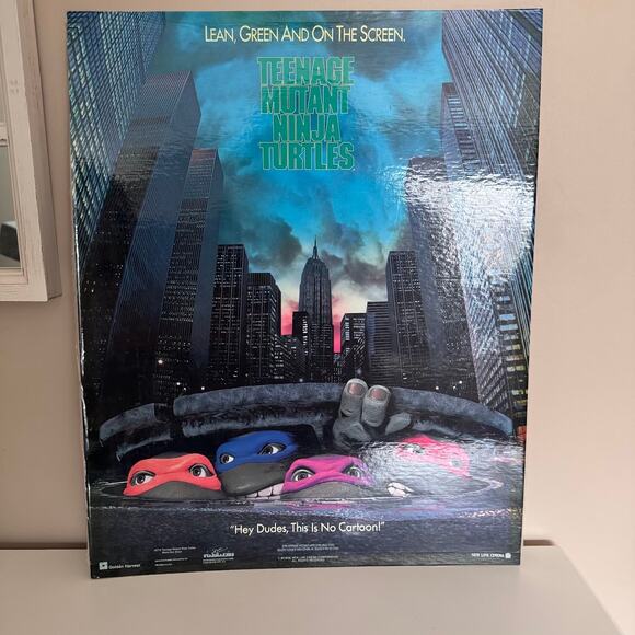 Teenage Mutant Ninja Turtle TMNT 1990 Vintage Movie Poster #2714 16x20 New Line - Picture 9 of 9